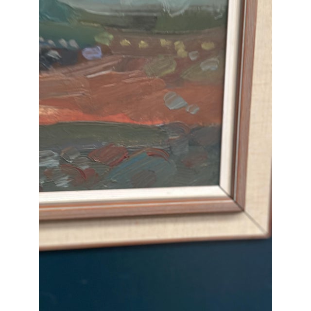 Gösta Stawåsen, Kärra Hösten, 1959, Oil on Canvas, Framed For Sale - Image 8 of 18