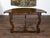 Large Italian Baroque Style 18th Century Walnut Demilune Table with Carved Legs For Sale - Image 10 of 12