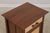 Pair of Studio Crafted Tiger Maple & Walnut Nightstands For Sale - Image 9 of 14