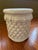 Italian Mid Century Glazed Terracotta Italian Shell Garden Stool For Sale - Image 3 of 6
