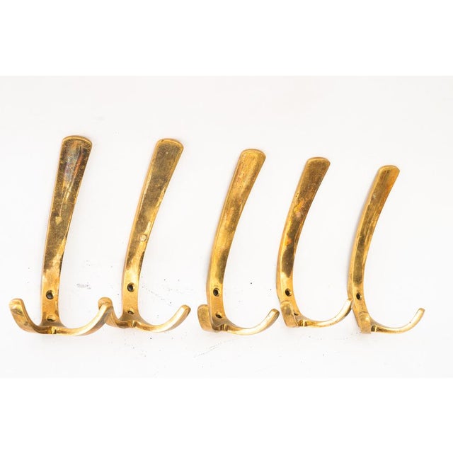 1950s Austrian Wall Hooks from Hertha Baller, 1950s, Set of 5 For Sale - Image 5 of 6