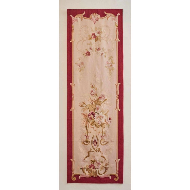 Long Savonnerie Tapestry from Aubusson For Sale - Image 10 of 10