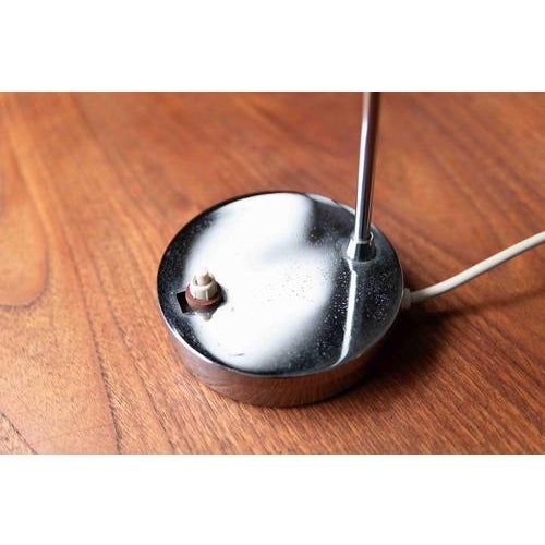 Silver Eyeball Table Lamp, Italy For Sale - Image 8 of 9