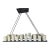 Restoration Hardware Farmhouse Style 16 Pillar Candle Chandelier For Sale