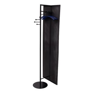 Perforated Metal Standing Coat Rack, Germany, 1980s For Sale