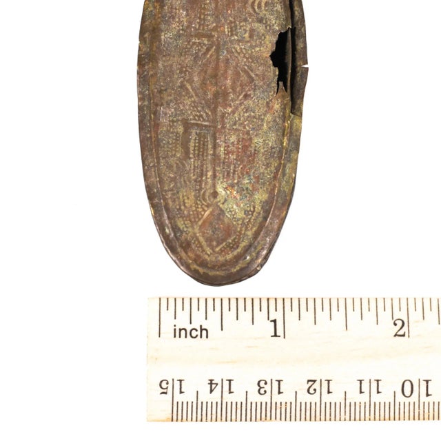 Mid 20th Century Mid 20th Century Vintage Asante African Gold Dust Box Artifact For Sale - Image 5 of 8