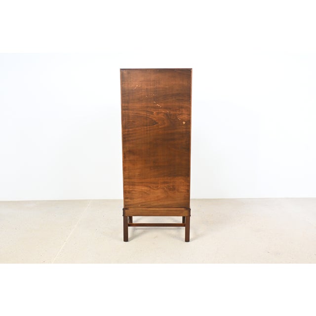 Henredon Georgian Revival Mahogany Lingerie Chest of Drawers | Newly Refinished For Sale - Image 15 of 16