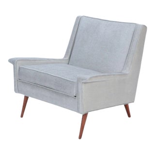 A Mid Century Modern Newly Upholstered Lounge Chair, in the Style of Paul McCobb, Circa 1950 For Sale