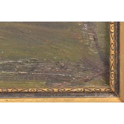 20th century 30`s. Cardboard, oil. 39x58 cm. Janis Pupols.