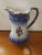 Mid 20th Century Rs Prussia Style Porcelain Pitcher & Wash Basin With Floral Motif For Sale - Image 4 of 10