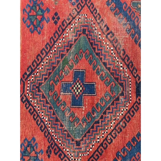 Blue Antique Caucasian Kazak Rug, 1890s For Sale - Image 8 of 18