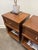 Vintage Pair of Walnut Nightstands For Sale - Image 9 of 9