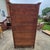 19th Century Antique Primitive Tall Screened Door Oak Pie Safe Jelly Cupboard Storage Cabinet For Sale - Image 14 of 17
