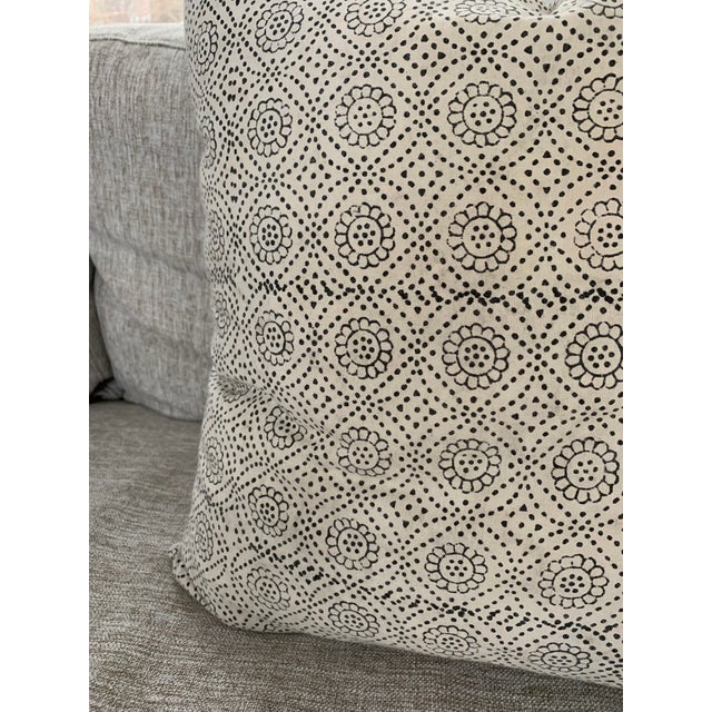 Floral Indian Block Print Pillow Cover Chairish