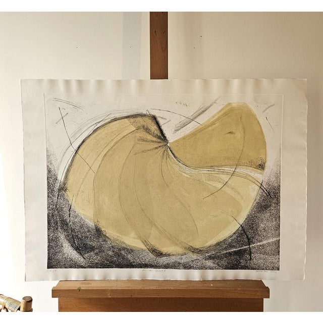 Antonia Dombrowsky, Composition, 2003, Color Engraving For Sale - Image 4 of 11