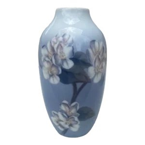 Vase Royal Copenhagen Porcelain Cherry Blossom Vase