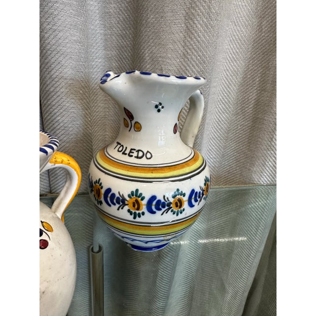 Spanish Collection Vintage Pitchers | Chairish