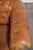 Brown 2.5-Seater Chesterfield Sofa in Sheepskin Leather For Sale - Image 8 of 14