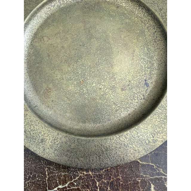 Tiffany Studios Tiffany Studios Gilt Bronze 9" Tray For Sale - Image 4 of 13