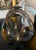 Contemporary Currey & Company Italian Style Astrolabe Glass Light Fixture Chandelier For Sale - Image 10 of 10