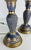 Royal Blue Vintage Hand Painted Frederick Cooper Table Lamps/a Pair For Sale - Image 8 of 11