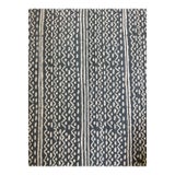Peter Fasano Angelina 100% Cotton Fabric 52" Wide, Wedgewood 5 1/2 Yards For Sale