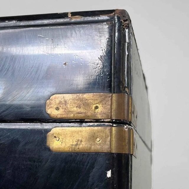 Antique Japanese Laquer Travel Case, 1890s For Sale - Image 10 of 12