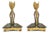 An exceptional pair of 19th-century English William IV parcel-gilt ormolu and patinated bronze candlesticks. This rare...