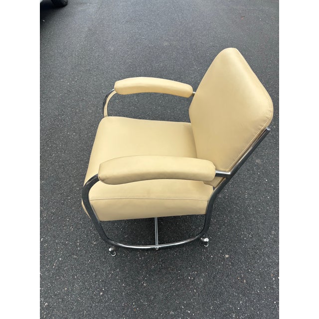 1930s Koch Furniture 1930’s Machine Age Chair For Sale - Image 5 of 11