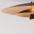 The Rancho Mirage Float Arc Lamp is a striking arc lamp with a Weathered Brass steel body and a FLEUR Matte Black/Gold...