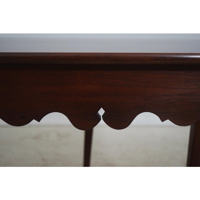 Stickley Colonial Williamsburg Mahogany Drop Side Table For Sale - Image 15 of 18