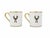 Pair Vintage Hertel Jacobs Equestrian Jockey Porcelain Demitasse Cups & Saucers For Sale - Image 4 of 11