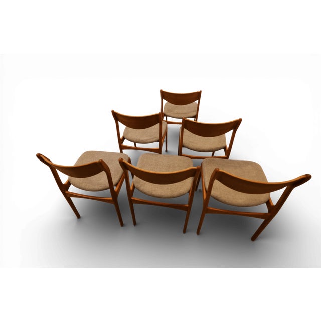 Danish Teak Chair by P. E. Jørgensen for Farsø Stolefabrik, 1960s For Sale - Image 16 of 18