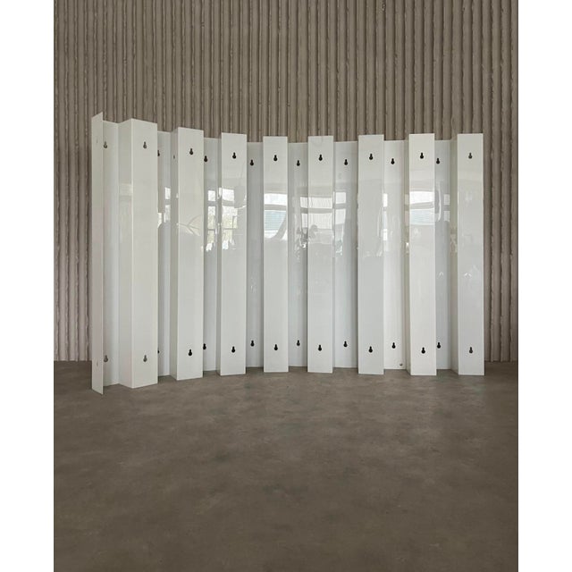 Plastic Modular Screen by Gianfranco Frattini for Bernini, Italy, 1968, Set of 8 For Sale - Image 7 of 8