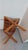 Stool in Leather and Wood, 1970s For Sale - Image 6 of 15