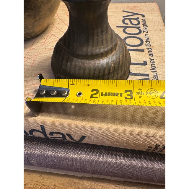 1970s Vintage Italian Tole Hyacinth Sculpture – Hand-Painted Blue Metal Botanical Decor, Hollywood Regency Style For Sale - Image 5 of 9