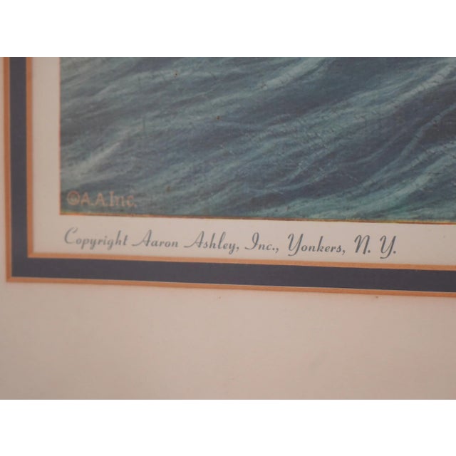 Vintage James Bard America on the Hudson River Steamship Print For Sale - Image 10 of 15