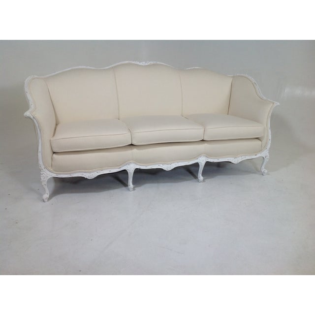 Antique Country French Shabby Chic Sofa Chairish