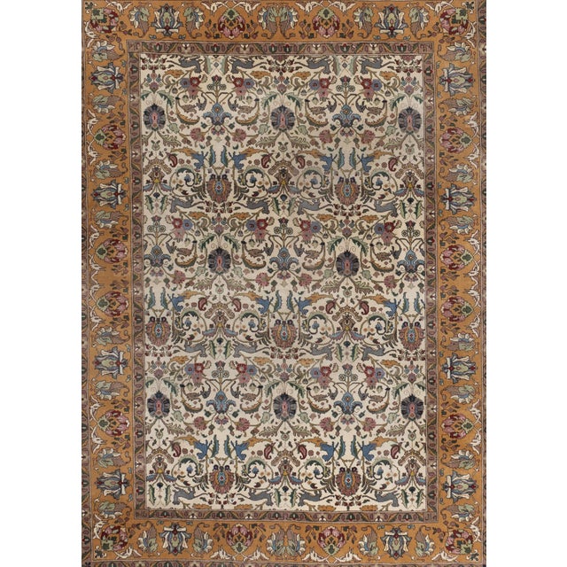 Vintage Oriental Animal Pictorial Rug 7'9 X 10'9 For Sale - Image 4 of 8