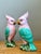 Vintage Ceramic Parrot Figurines - Pair For Sale - Image 4 of 12