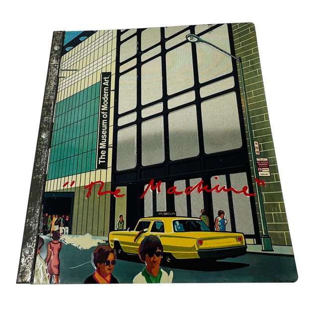 1968 the Machine as Seen at the End of the Mechanical Age MoMA Exhibition Catalog - Rare Metal Cover - k.g. Pontus Hulten 1st Ed For Sale - Image 4 of 13