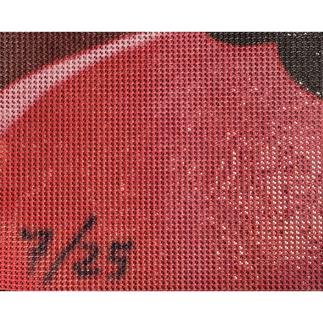 Luis Gordillo, Seville, digital print on canvas (please note that it may show through if nothing is placed on the back);...