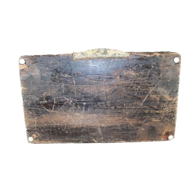 Wood Antique Black Forest Carved Stacked Logs Trunk For Sale - Image 7 of 7