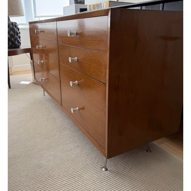 Brown 1950s George Nelson Dresser For Sale - Image 8 of 10