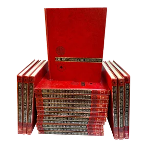 Mid Century 1963 Set of 18 the Encyclopedia of Photography