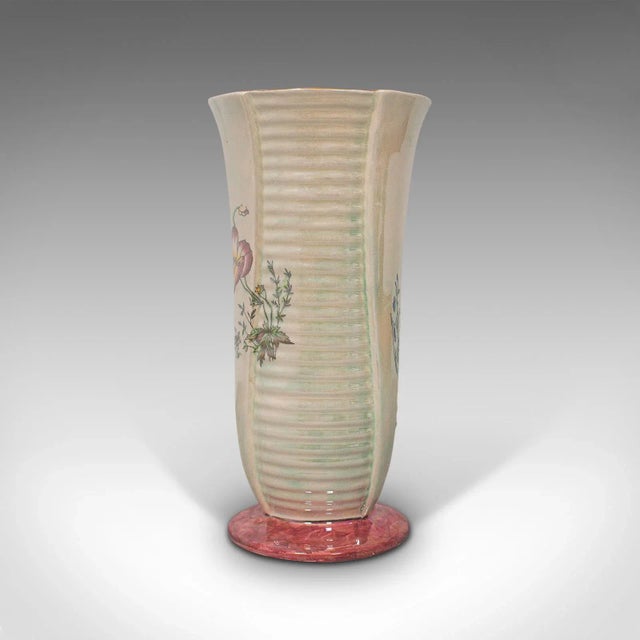 Ceramic Mid-20th Century English Ceramic Lustre Flower Vase For Sale - Image 7 of 13