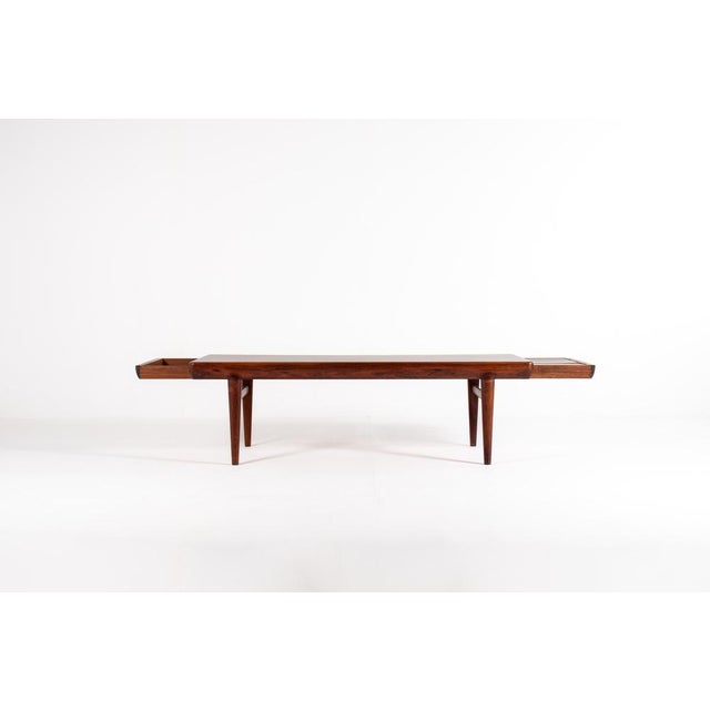 Vintage Rosewood Coffee Table by Johannes Andersen for CFC Silkeborg, 1960s For Sale - Image 13 of 18