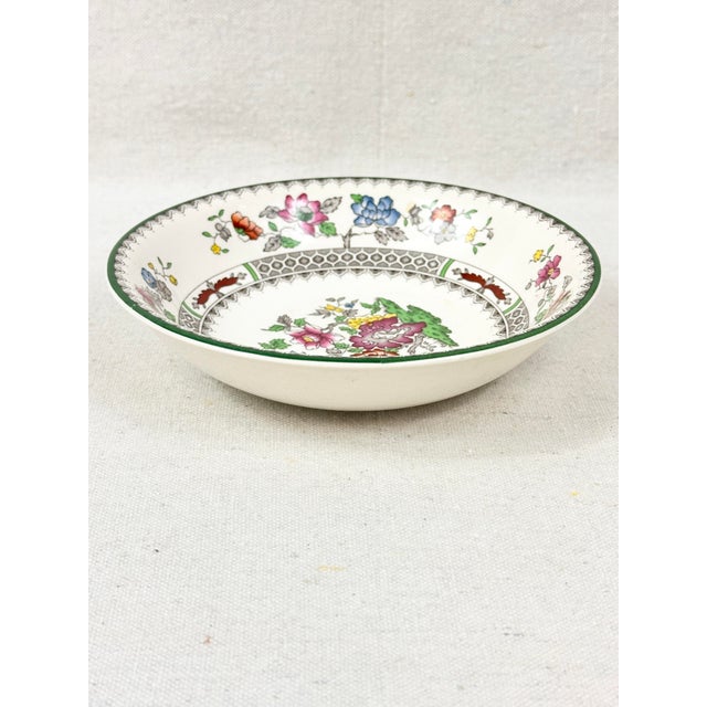 Chinoiserie Vintage Spode Chinese Rose Bowl For Sale - Image 3 of 7