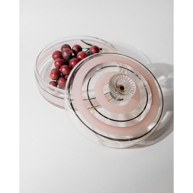 Vintage Glass Bonboniere, 1960s For Sale - Image 3 of 14