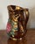 Antique 19th Century English Regency Staffordshire Copper Luster Pitcher With Relief Molded Pink Roses For Sale - Image 11 of 14